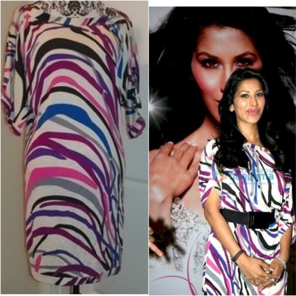Diane Von Furstenberg Dresses & Skirts - ⬇️  DVF Giselle Silk Jersey Mini Tunic Dress 10